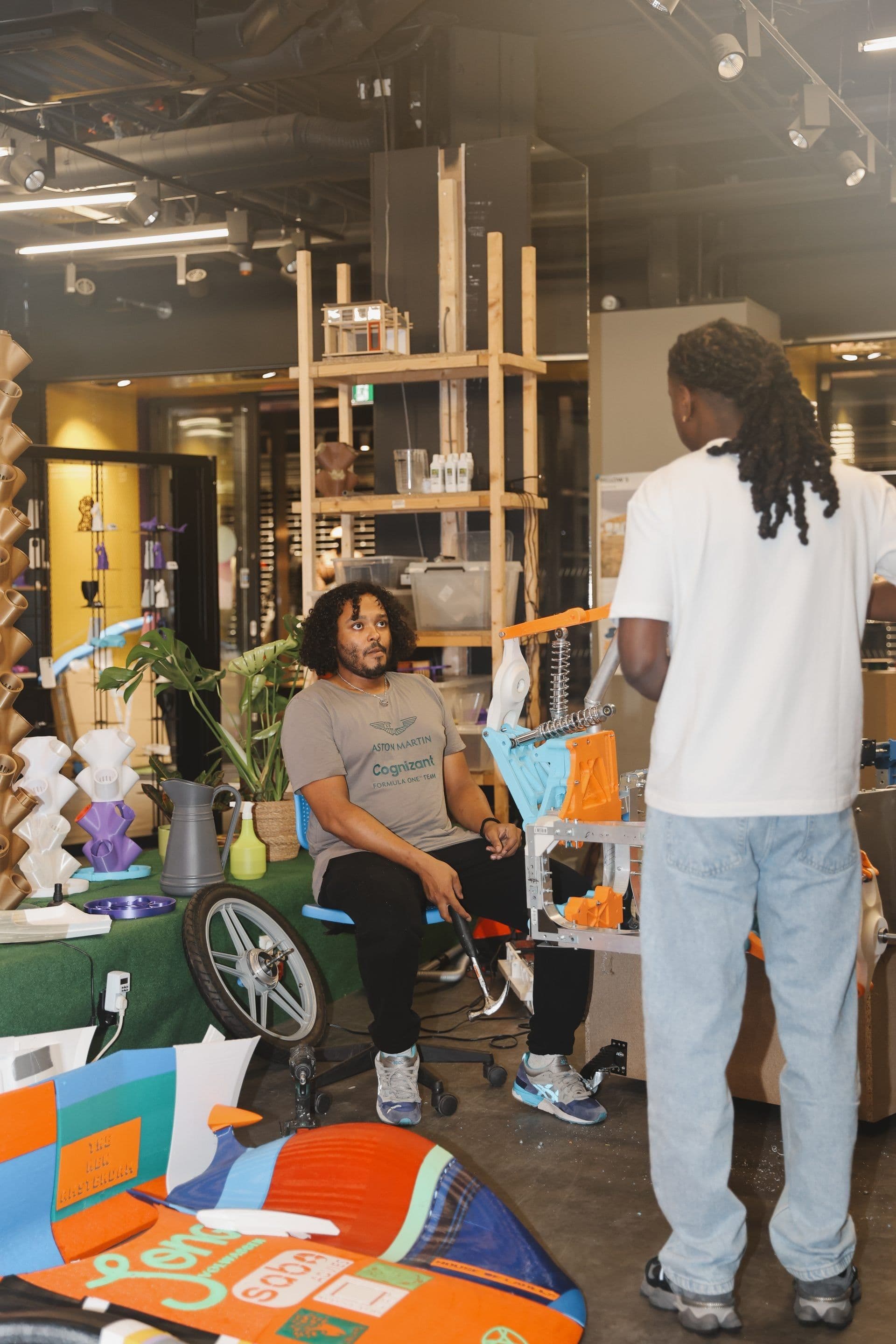 Veldboom Studios workspace